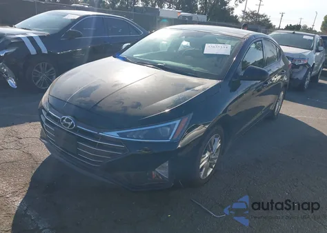 2019 Hyundai Elantra Sel z USA, uszkodzony, nr VIN 5NPD84LF0KH460962